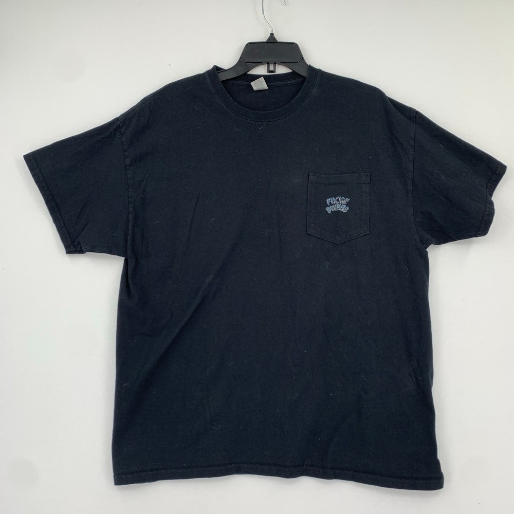 F***in‎ Dweeb Graphic T-Shirt Funny SZ L Screen Printed Tee Streetwear Grunge